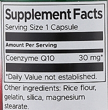 Coenzyme Q10 Dietary Supplement, 30 mg - Swanson CoQ10 — photo N4