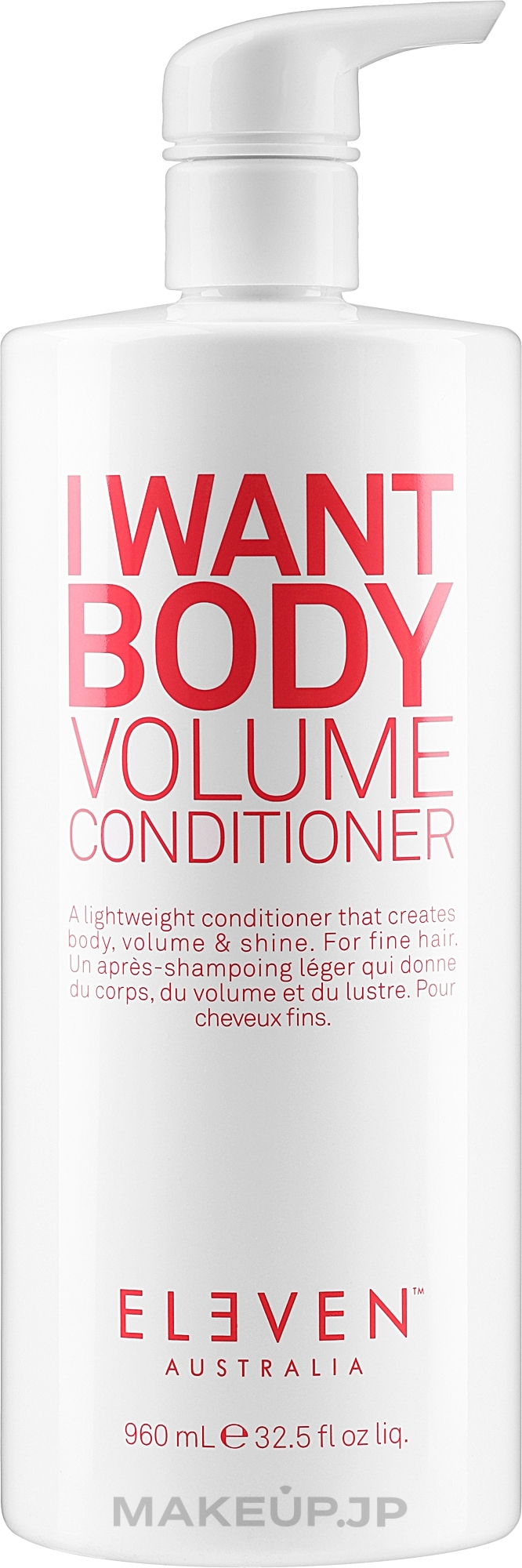 Volume Conditioner - Eleven Australia I Want Body Volume Conditioner — photo 1000 ml