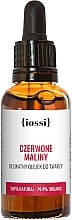 Fragrances, Perfumes, Cosmetics Gentle Facial Oil "Red Raspberry" - Iossi Oil For Face 