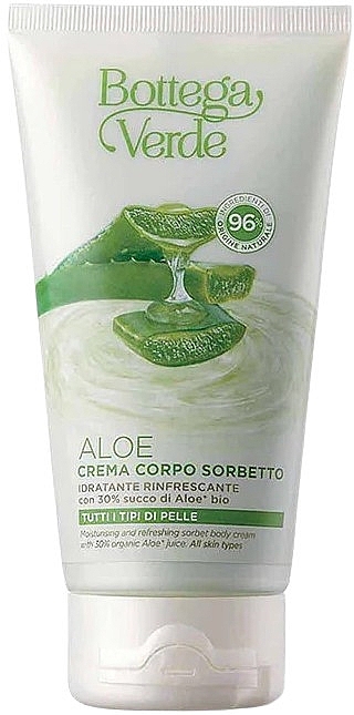 Aloe Sorbet Body Cream - Bottega Verde Aloe Vera Sorbet Body Cream — photo N1