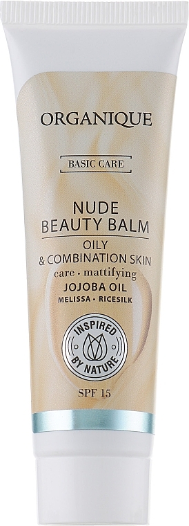 Balm for Oily and Combination Skin - Organique Basic Care Nude Beauty Balm — photo N1