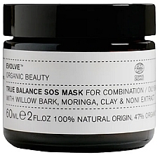 Fragrances, Perfumes, Cosmetics Face Mask - Evolve Organic Beauty True Balance SOS Mask