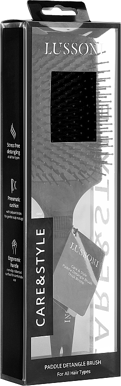 Hair Brush - Lussoni Large Paddle Detangle Brush — photo N2