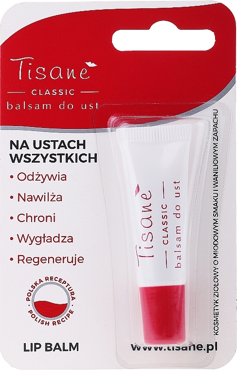 Lip Balm, tube - Farmapol Tisane Classic Lip Balm — photo N1