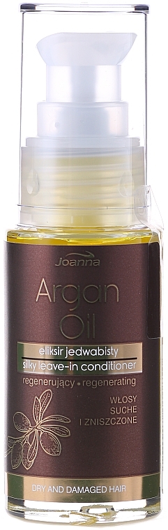 Argan Hair Oil - Joanna Argan Oil Silk Elixir — photo N1