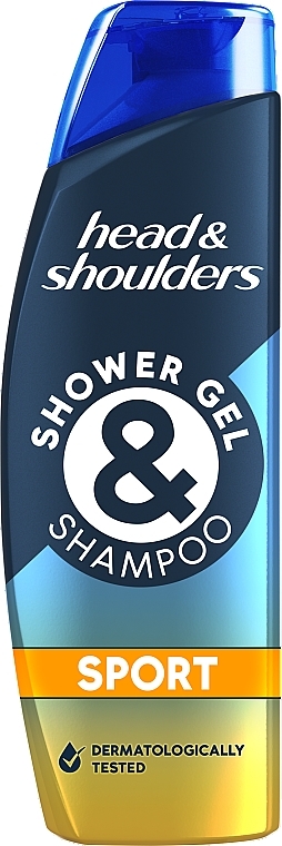 Shower Gel & Anti-Dandruff Shampoo "Sport" - Head & Shoulders — photo N3