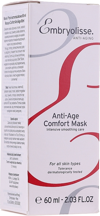Anti-Aging Mask - Embryolisse Anti-Age Comfort Masque — photo N2