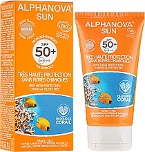 Fragrances, Perfumes, Cosmetics Sunscreen Foundation - Alphanova Alphanova Sun Tinted Cream SPF 50+