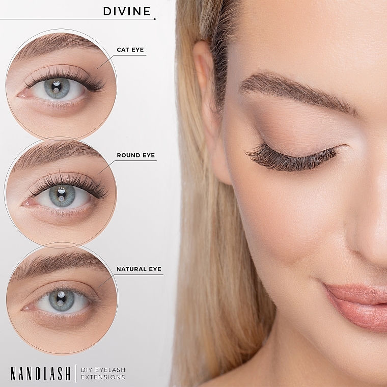 Set, 5 products - Nanolash Diy Starter Divine — photo N3