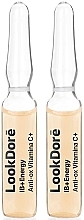 Concentrated Face Ampoule Serum - LookDore IB+Enrgy Anti-ox Vitamina C+ Ampoules — photo N8