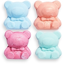 Set 'Teddy Bear' - I Heart Revolution Teddy Bear Fizzer Set (fizzer/4x50g) — photo N2