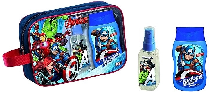 Set - Lorenay Marvel Avengers (edt/90ml + shmp/200ml + bag) — photo N1