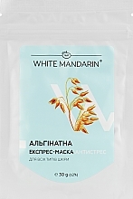 Antistress Alginate Express Mask "Sprouted Grains" - White Mandarin Face Care — photo N2