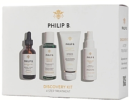 Set, 4 products - Philip B 4 Step Treatment Discovery Kit — photo N1