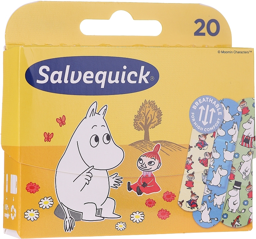 Kids Plasters - Salvequick Moominki — photo N1