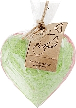 Fragrances, Perfumes, Cosmetics Heart Bath Bomb "Sweet Watermelon" - Dushka