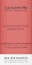 Fragrances, Perfumes, Cosmetics Set - Be.Bare Life Mini Hand Soap Bar Set
