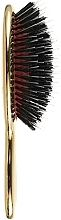 Small Massage Hair Brush, AUSP24M, golden - Janeke — photo N14