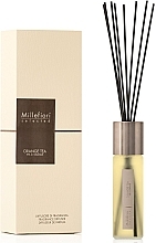 Fragrances, Perfumes, Cosmetics Reed Diffuser - Millefiori Milano Selected Orange Tea Fragrance Diffuser