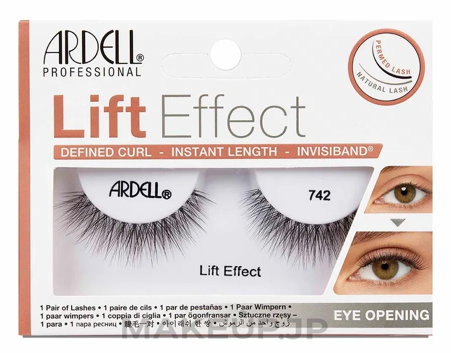 False Lashes - Ardell Lift Effect Invisiband Lash 742 — photo 2 ЊВ.