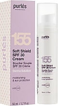 Moisturizing Sunscreen Cream - Purles Derma Solution 155 Soft Shield Cream Spf30 — photo N4