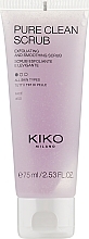 Smoothing Face Scrub - Kiko Milano Pure Clean Scrub Exfoliating & Smoothing — photo N2