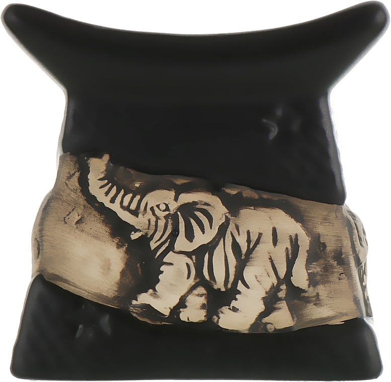 Elephant Aroma Lamp, black - Aromatika — photo N5