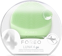 Face Cleansing & Massage Travel Brush - Foreo Luna 4 Go Facial Cleansing & Massaging Device Pistachio — photo N5