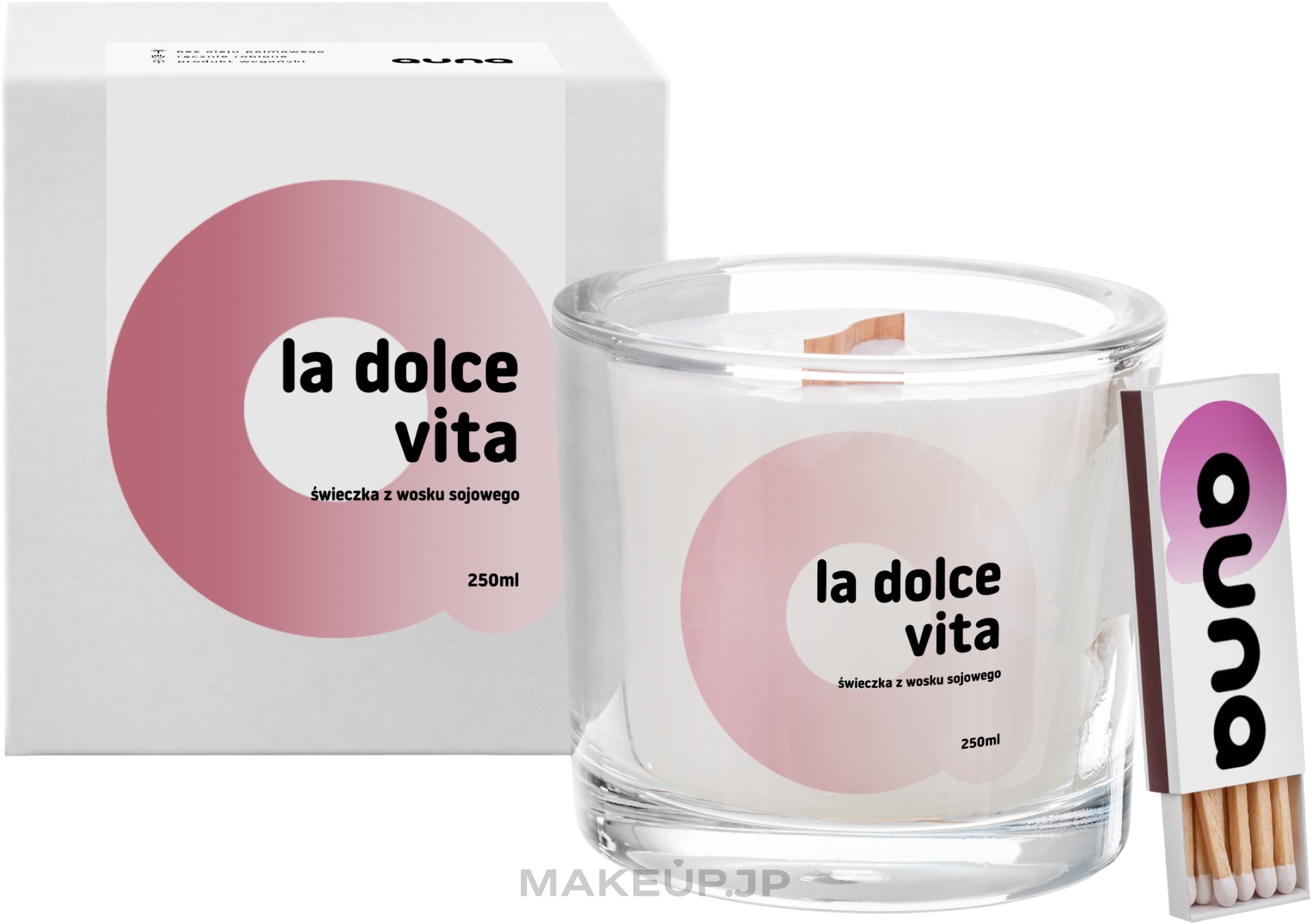 Dolce Vita Scented Candle - Auna Soya Candle La Dolce Vita — photo 250 ml