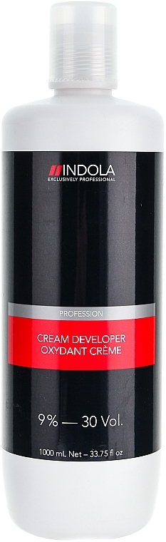 Cream Developer 9% 30 vol - Indola Profession Cream Developer 9% 30 vol — photo N1