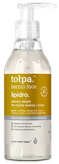 Face & Eye Cleansing Gel Oil - Tolpa Dermo Face Lipidro — photo N1