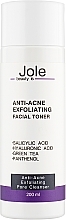 Fragrances, Perfumes, Cosmetics Anti-Acne Toner with Salicylic Acid 2% - Jole Anti-Acne Exfoliating Facial Toner