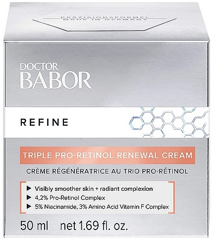 Triple Pro-Retinol Renewal Cream - Babor Doctor Babor Refine Cellular Triple Pro-Retinol Renewal Cream  — photo N2