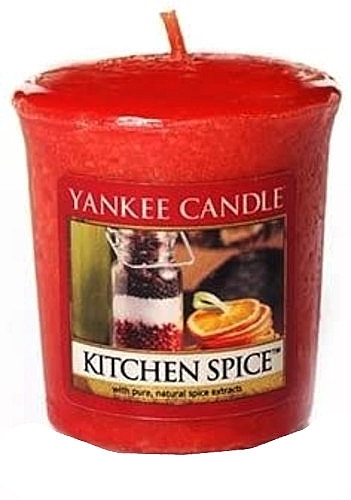 Scented Candle - Yankee Candle Kitchen Spice Votive — photo N1