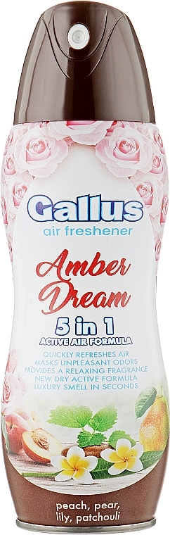 Amber Dream Air Freshener  - Gallus Air Freshener Amber Dream — photo N1