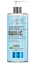 顔と目の保湿ミセラーウォーター - APIS Professional Home Terapis Moisturizing Micellar Water For Face And Eyes Makeup Removal — photo N1