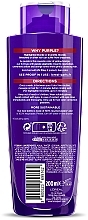 Toning Shampoo for Blonde, Highlighted and Silver Hair - L'Oreal Paris Elseve Purple — photo N7