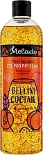 Fragrances, Perfumes, Cosmetics Peeling Shower Gel 'Bellini' - Natigo Melado Shower Gel Bellini Coctail