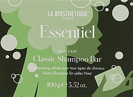 Fragrances, Perfumes, Cosmetics Solid Hair Shampoo - La Biosthetique Essentiel Classic Shampoo Bar