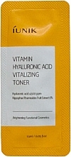 Fragrances, Perfumes, Cosmetics 保湿トナー - iUNIK Vitamin Hyaluronic Acid Vitalizing Toner (サンプラー)	