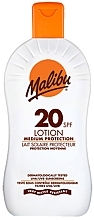 Fragrances, Perfumes, Cosmetics Sun Lotion SPF 20 - Malibu Lotion Medium Protection