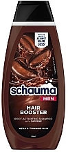 Fragrances, Perfumes, Cosmetics Men Caffeine Shampoo for Hair Root Activation - Schauma Men Hair Booster Root Activating Shampoo	