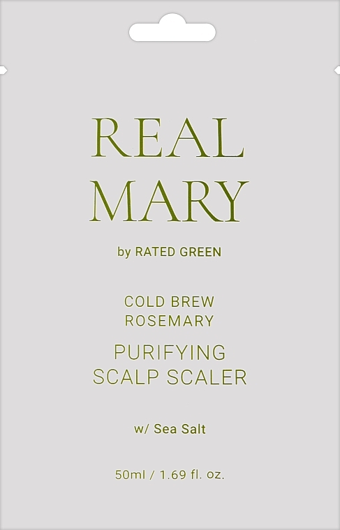 Cleansing Scalp Mask - Rated Green Real Mary Cold Brewed Rosemary Purifyng Scalp Scaler — photo N1