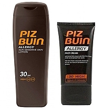 Fragrances, Perfumes, Cosmetics Set - Piz Buin Allergy SPF30 Kit (b/lot/200ml + cr/50ml)