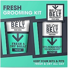 Set - Below The Belt Grooming Fresh Grooming Kit (b/gel/75ml + deo/150ml) — photo N1