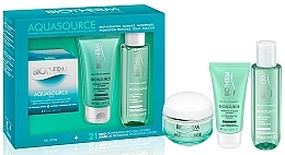 Fragrances, Perfumes, Cosmetics Set - Biotherm Aquasource (face/gel/50ml + foam/clean/50ml + toner/100ml)