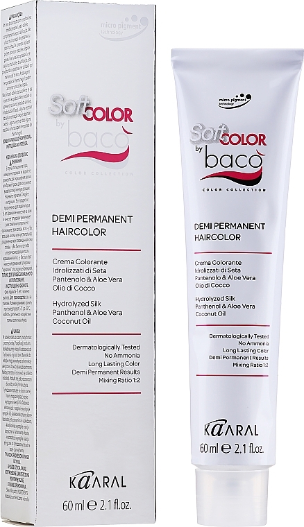 Ammonia-free Color - Kaaral Baco Soft Color — photo N1