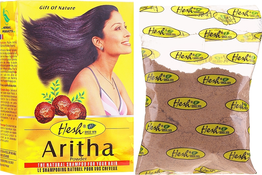 Powder Hair Shampoo - Hesh Aritha Powder Shampoo — photo N1