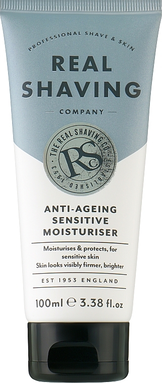 Anti-Aging Wrinkle Prevention Cream for Sensitive Skin - The Real Shaving Co. Anti-Ageing Sensitive Moisturiser — photo N1