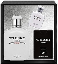 Evaflor Whisky Sport - Set (edt/100ml + edt/20ml + edt/7.5ml) — photo N1